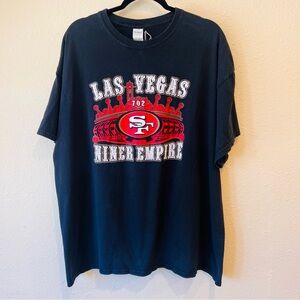 San Francisco 49ers Niner Empire 702 Las Vegas Est 2009 Tee 2XL
